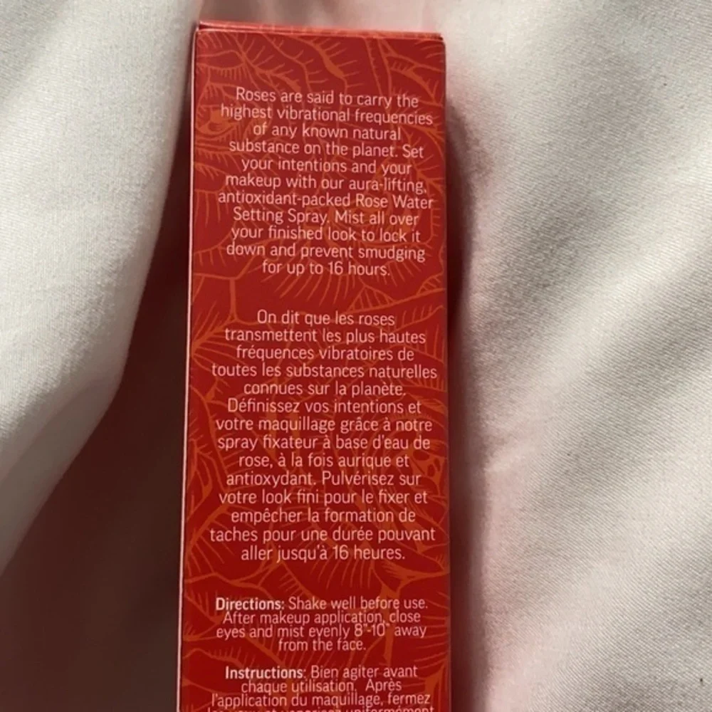 Maven Beauty rose water setting spray